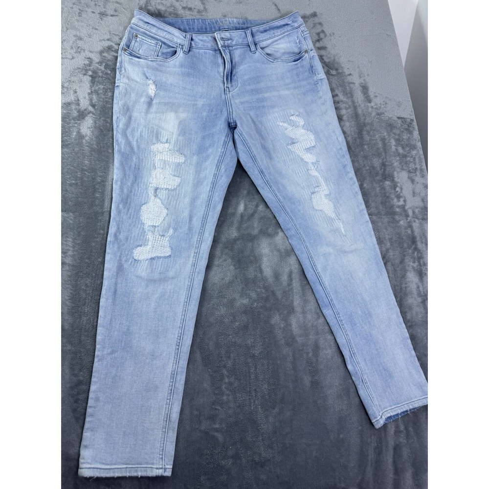 Soho Women's Size 10 Blue Denim Jeans Curvy Boyfriend